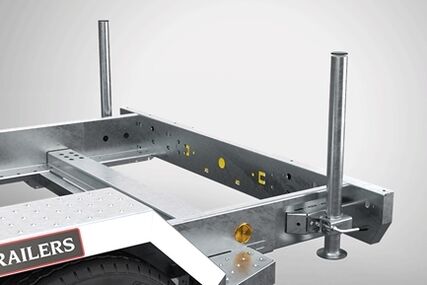 Zadní podpěrné nohy