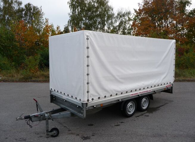 Krytý přívěs pro 6 EUR palet